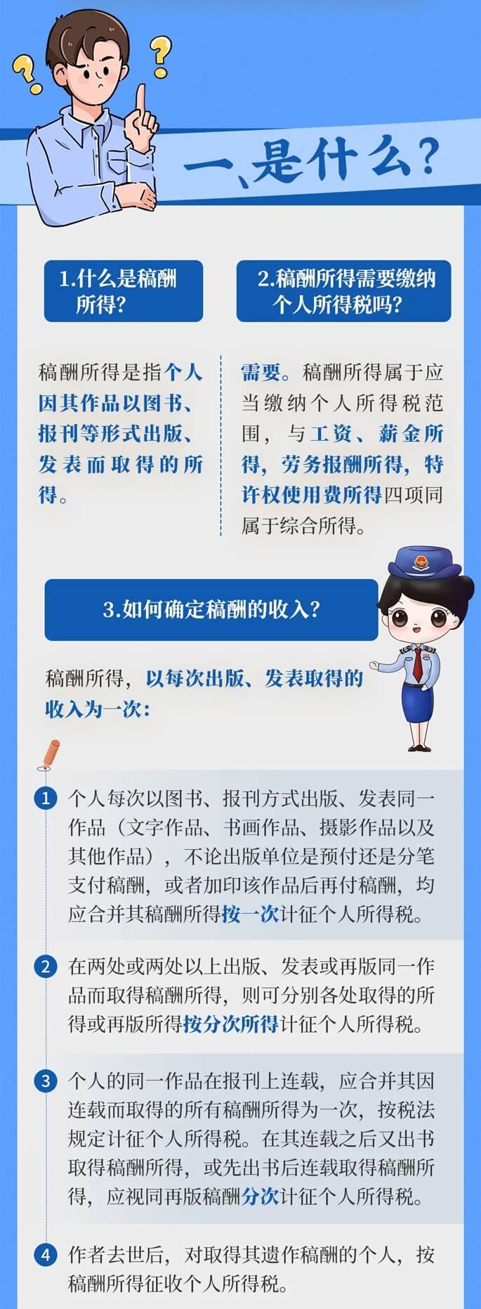 稿酬所得如何計算個稅