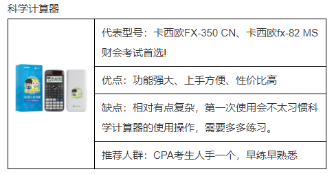 2023年CPA考試計(jì)算器的有關(guān)規(guī)定！