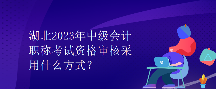 湖北2023年中級(jí)會(huì)計(jì)職稱考試資格審核采用什么方式？