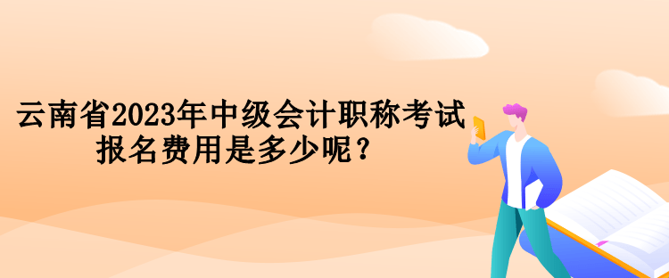 云南省2023年中級(jí)會(huì)計(jì)職稱(chēng)考試報(bào)名費(fèi)用是多少呢？