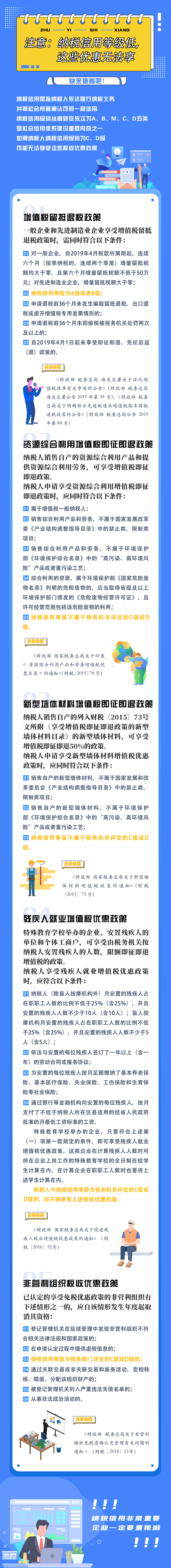 納稅信用級別為C、D級，這些優(yōu)惠無法享