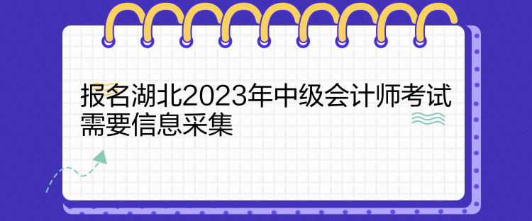 報(bào)名湖北2023年中級(jí)會(huì)計(jì)師考試需要信息采集