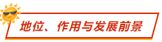 地位、作用與發(fā)展前景