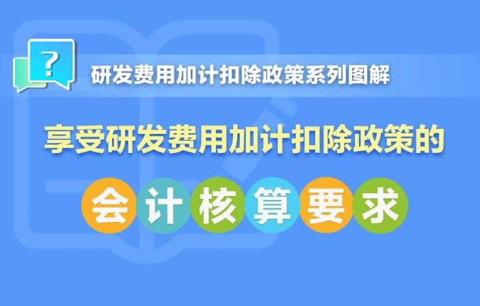 一組圖帶你了解：享受研發(fā)費(fèi)用加計扣除政策的會計核算要求