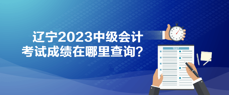 遼寧2023中級(jí)會(huì)計(jì)考試成績(jī)?cè)谀睦锊樵?xún)？