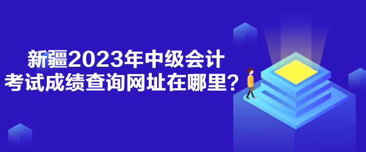 新疆2023年中級(jí)會(huì)計(jì)考試成績(jī)查詢網(wǎng)址在哪里？