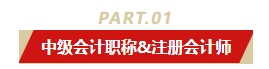 中級會計職稱和哪個證書同時備考最適配？多證在手 多種選擇！