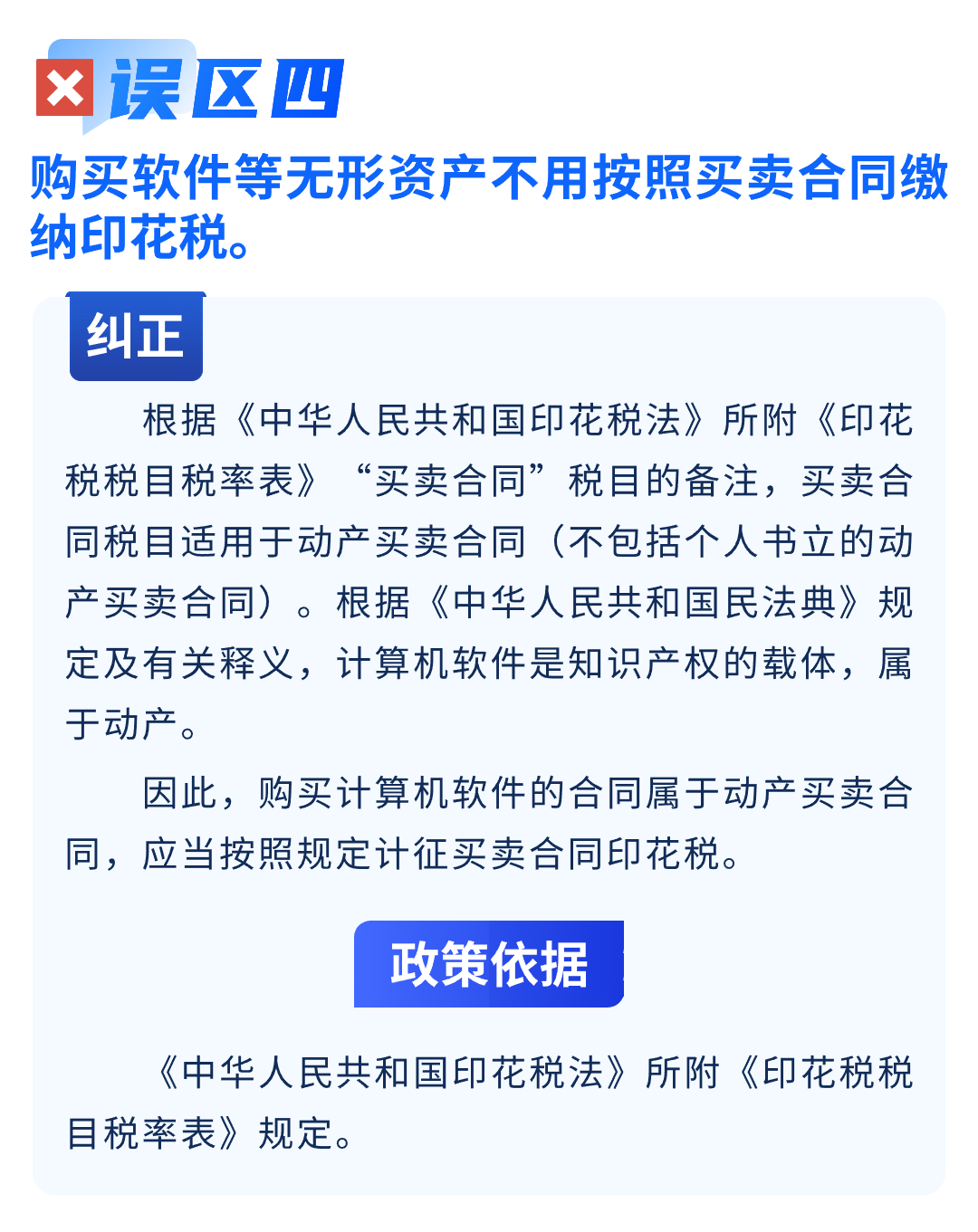 關(guān)于印花稅的八個常見誤區(qū)，您了解嗎？5