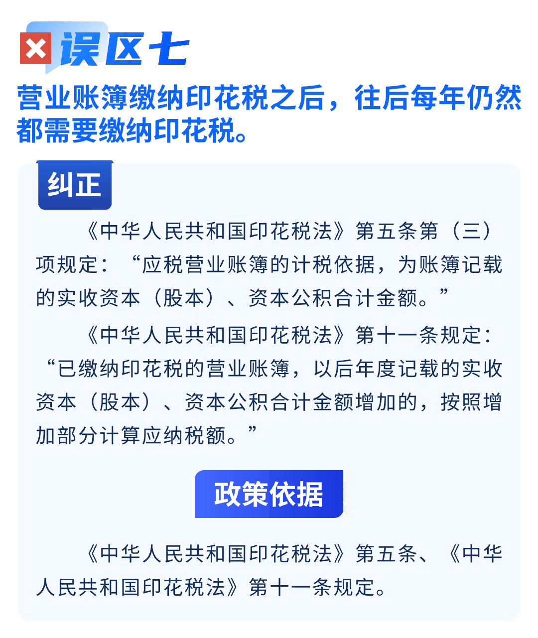 關(guān)于印花稅的八個常見誤區(qū)，您了解嗎？8