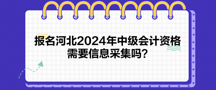 報(bào)名河北2024年中級(jí)會(huì)計(jì)資格需要信息采集嗎？