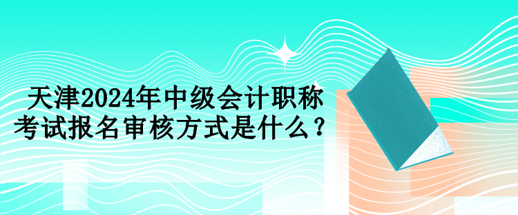 天津2024年中級(jí)會(huì)計(jì)職稱考試報(bào)名審核方式是什么？