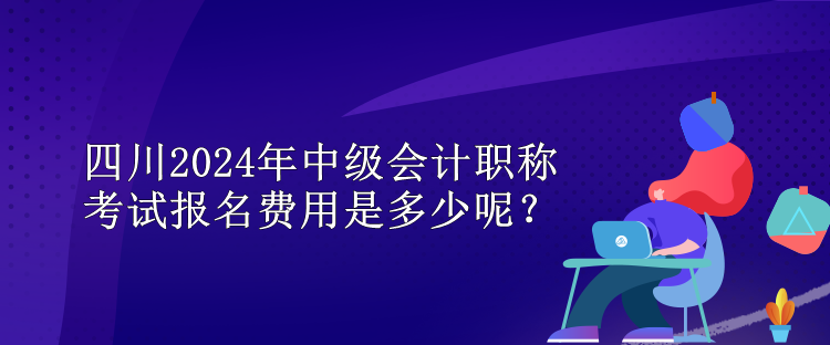 四川2024年中級(jí)會(huì)計(jì)職稱考試報(bào)名費(fèi)用是多少呢？