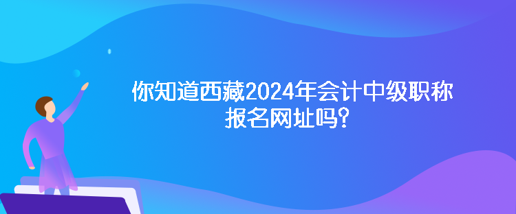 你知道西藏2024年會(huì)計(jì)中級(jí)職稱報(bào)名網(wǎng)址嗎？