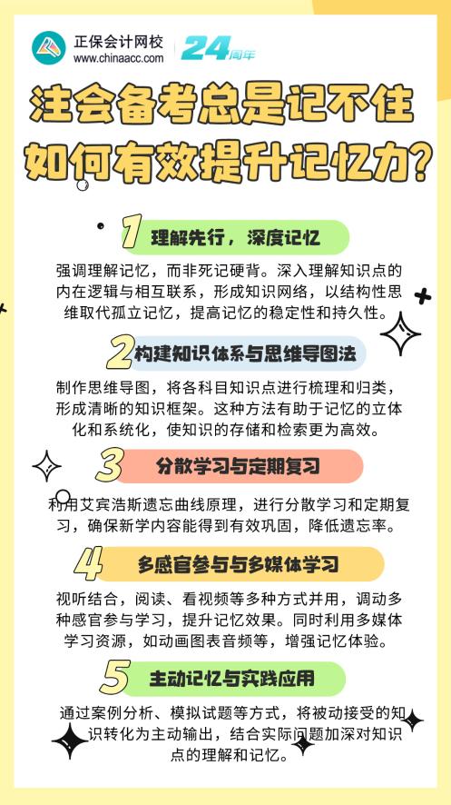 注會備考總是記不住 如何有效提升記憶力？