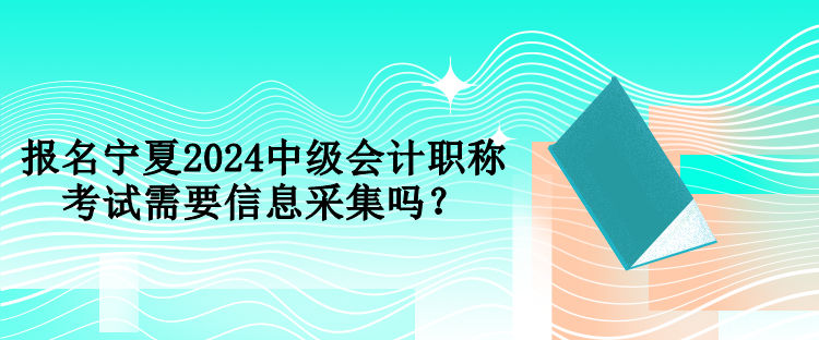 報(bào)名寧夏2024中級(jí)會(huì)計(jì)職稱考試需要信息采集嗎？