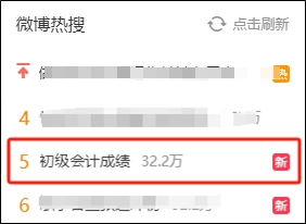 “初級(jí)會(huì)計(jì)成績(jī)”又登熱搜榜！2024年初級(jí)會(huì)計(jì)查分入口今晚開(kāi)通嗎？