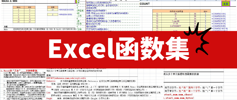 Excel函數(shù)應用集