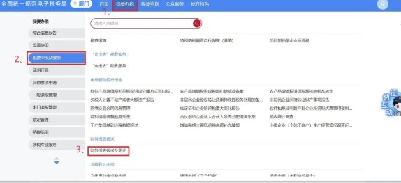 申報以及更正財務(wù)報表信息