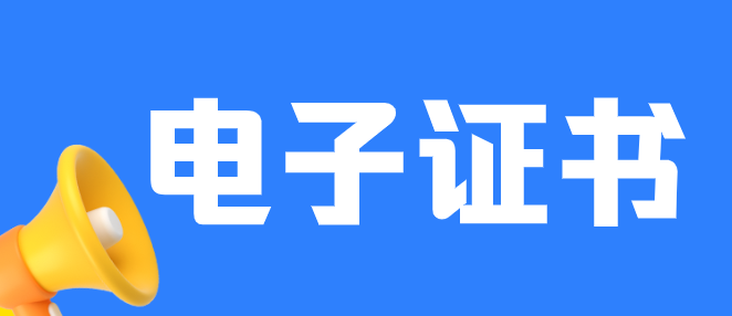 電子證書(shū)