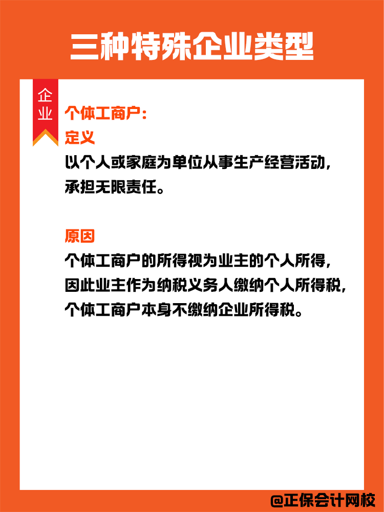 三種特殊企業(yè)類型：在中國境內無需繳納企業(yè)所得稅