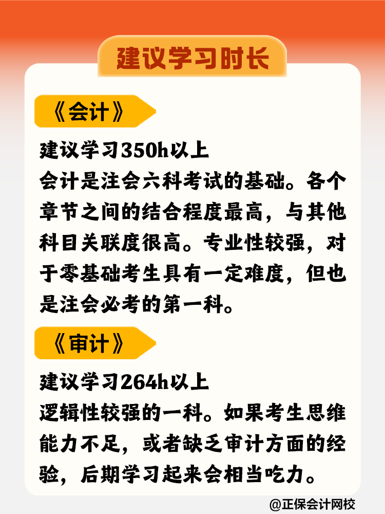 在職零基礎(chǔ)考生如何搭配注會(huì)科目？學(xué)習(xí)多長(zhǎng)時(shí)間合適？