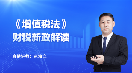 2025年1月財(cái)稅新政解讀—《增值稅法解讀》